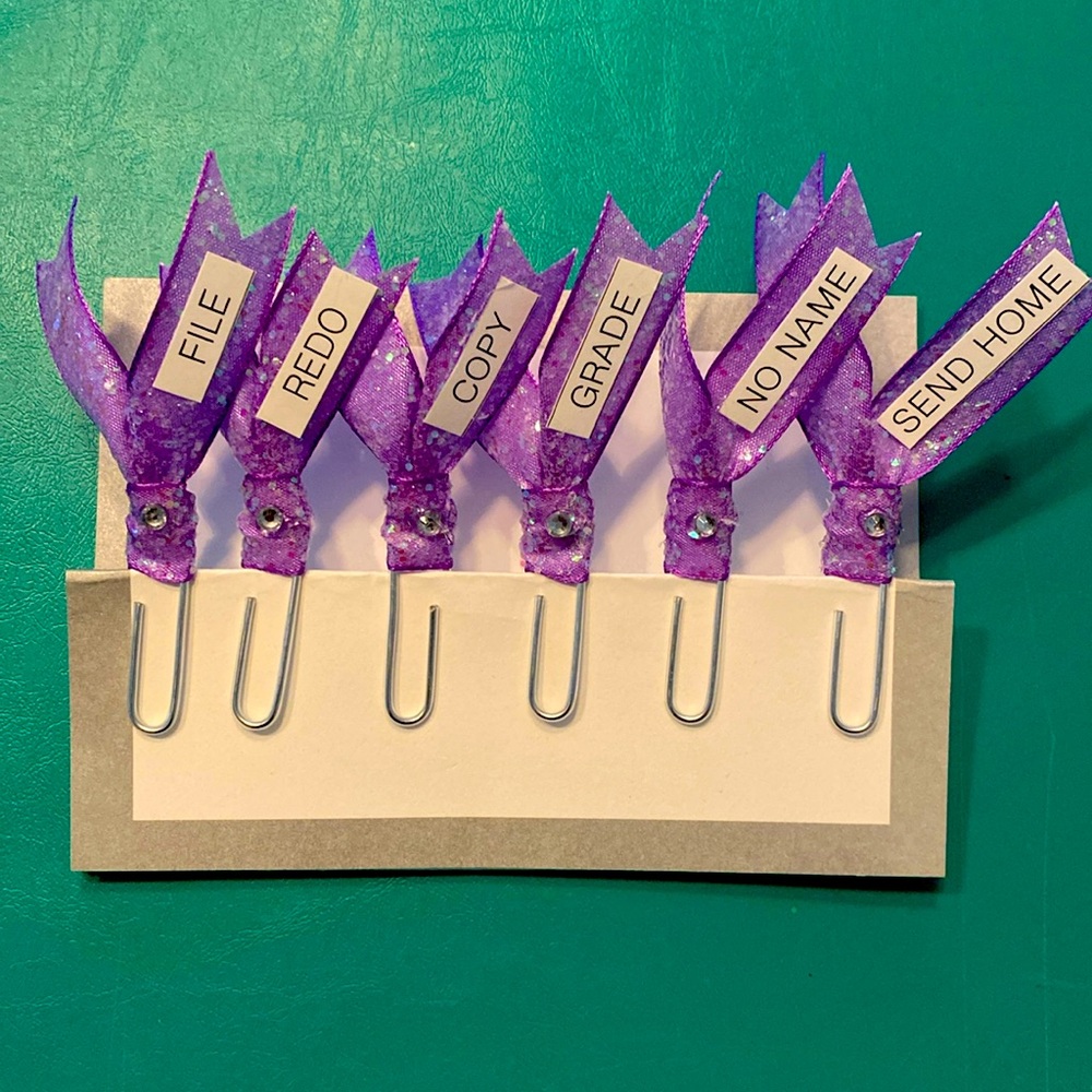 PAPER CLIPS FOR TEACHERS